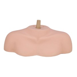 Milageto Mannequin Head Stand, Shoulder Model,Lightweight,Professional Wig Stand Wig Head Holder for Home Salon Settings