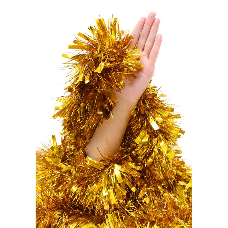 Christmas Concepts® 4m Metre Chunky/Fine Christmas Tinsel - Christmas Decoration
