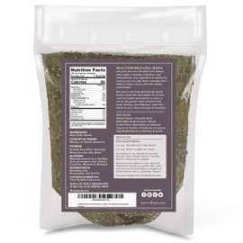 Healthworks Superfoods Natural Raw Chia Seeds - 96 Oz / 6 Lbs - Premium & All-Natural - Contains Omega 3, Fiber & Protein - Great with Shakes, Smoothies & Oatmeal