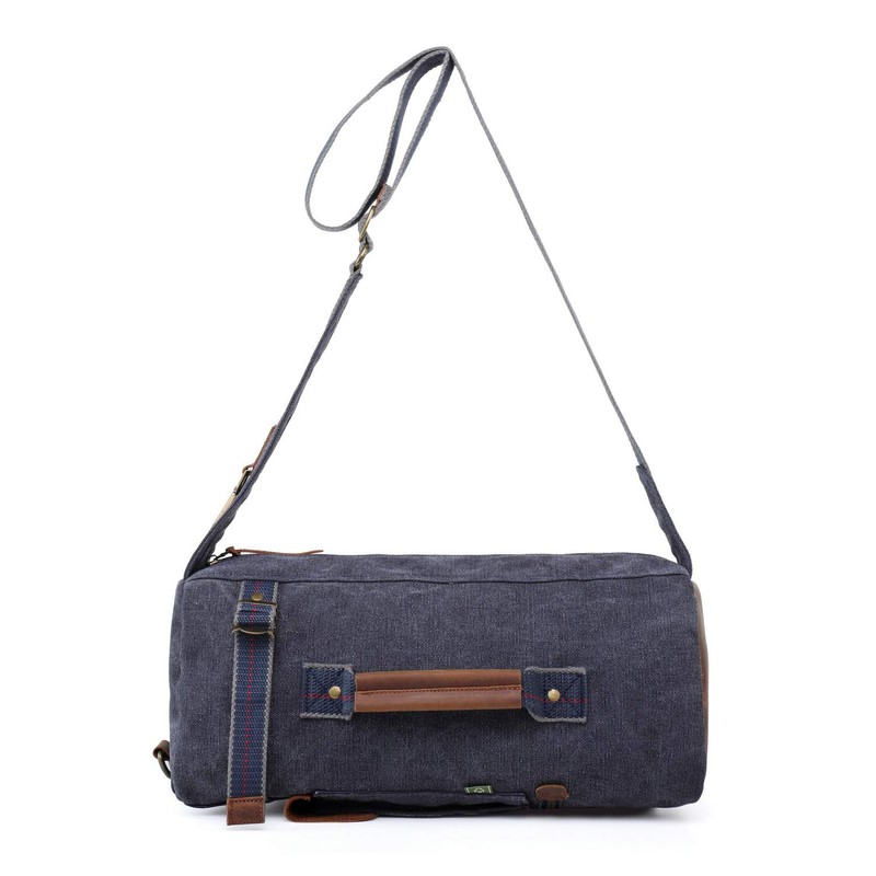 Hill Side Canvas Sling Bag (Navy)