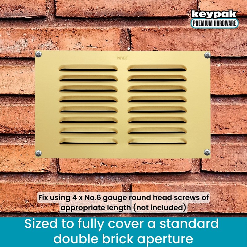 Map Metal Air Vent Cover, Suitable for Venting Gas Appliances