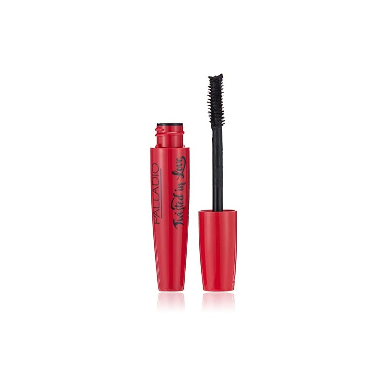 Palladio Twisted In Love Intensifying Mascara, Black, 0.34 Ounce