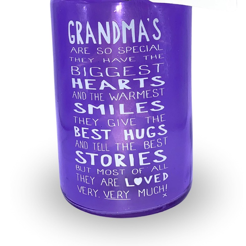 Messages Of Love Light Up Jar Grandma | Birthday Unisex