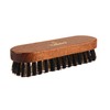 Z2444 Exclusive Suede Brush, Brown Lacquered with Brass