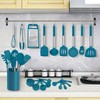 LIANYU 27 PCS Kitchen Utensils Set with Holder, Silicone Cooking