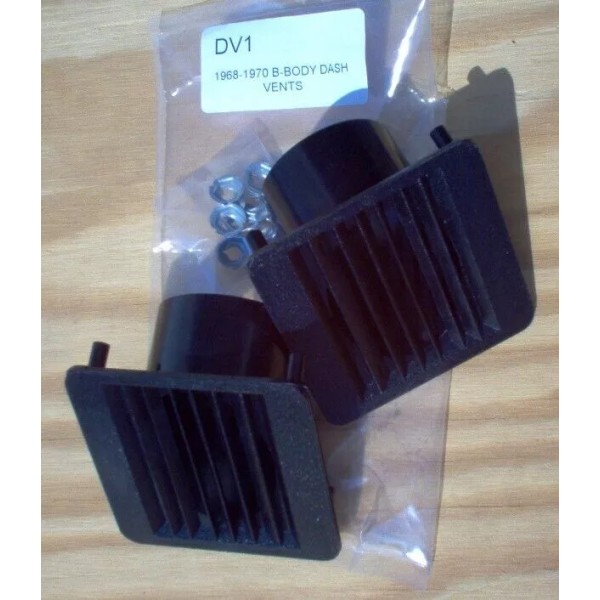 MOPAR Defroster Dash Vents 68 69 70 B Body Dodge