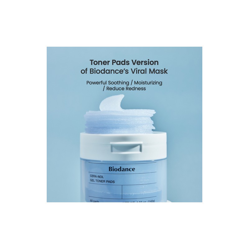 Biodance [Biodance]Cera-nol Gel Toner Pads (60 pads)