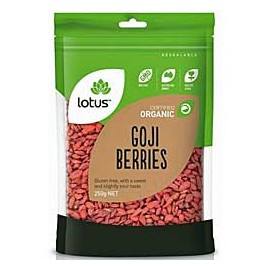Lotus Organic Goji Berries 250g