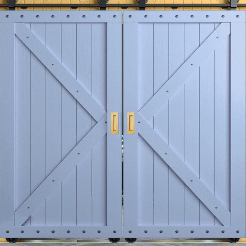 Malimali 6 Inch Gold Recessed Finger Flush Pulls for Pocket