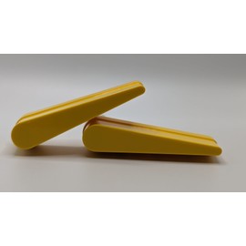 Pinball Life Williams / Bally Pinball Flipper Bat, Shaft Assembly, No Logo, 3 inch, Plain - YELLOW 2 PACK