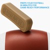 SAINT NIEVE SAINT NIEVE Football Prep Kit Beeswax Refill - Leather Football Conditioning Wax for Enhanced Grip & Durability - Perfect for Use with Horsehair & Hog Bristle Brushes