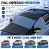 Magnetic Windshield Snow Cover for Winter Car Protection – PVC