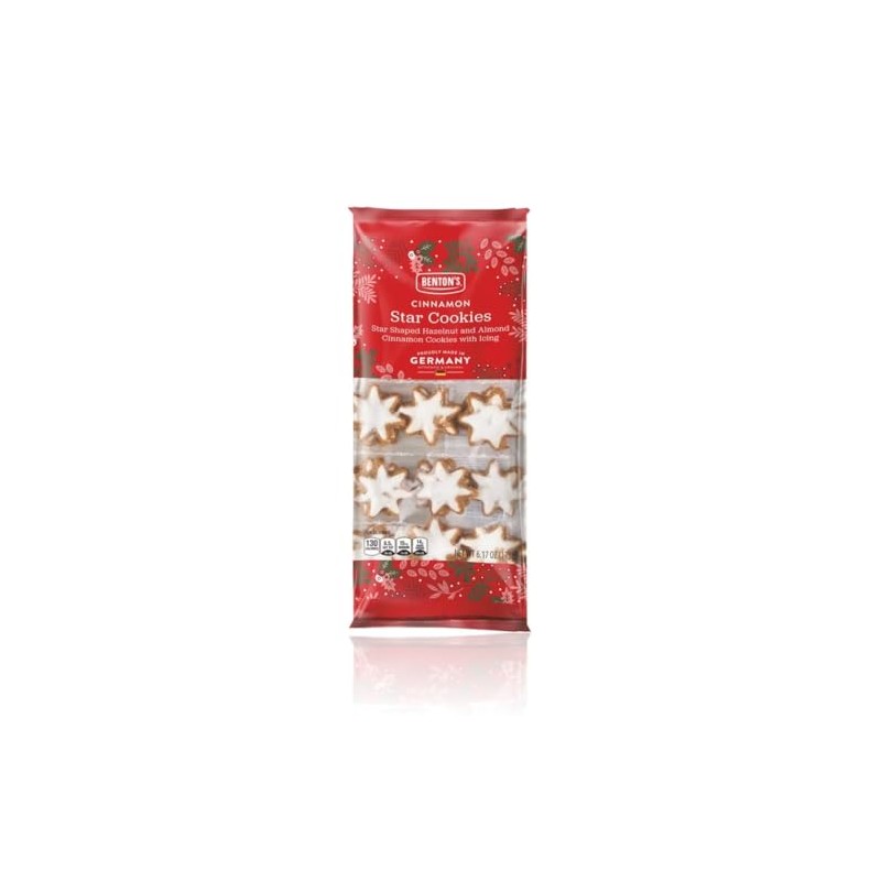 Benton’s Cookies (Pack of 1, Cinnamon Star)