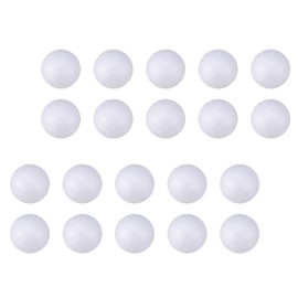 SUPVOX 200 White Foam Balls Polystyrene Balls for Christmas Wedding Decoration 2cm White Polystyrene White Solid 2cm