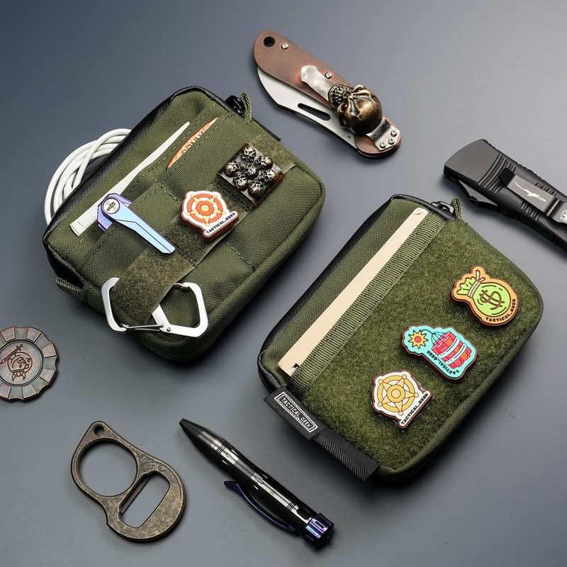 TACTICAL GEEK Storage A3 EDC Pouch Molle Bag Pocket Organiser