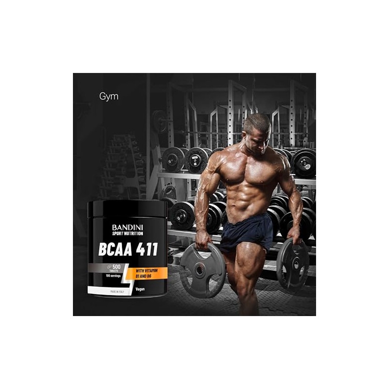 BANDINI® BCAA 4.1.1 500 Tablets - Branched Chain Amino acids
