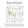 Hunts England - 19th Wedding Anniversary Card - Happy Anniversary