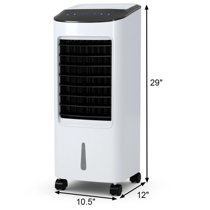 Costway Evaporative Portable Air Cooler Fan Humidifier with Remote Control