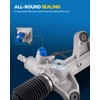 PHILTOP Power Steering Rack and Pinion Assembly Compatible with 1998-2004