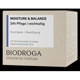 Biodroga 24h Face Cream Rich 50ml - Moisturising Cream Face Care Firming Day Cream Night Cream