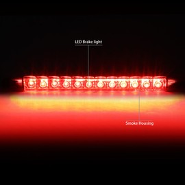 DNA MOTORING 3BL-4RUNNER10-LED-SM LED Third Brake Light [for 10-16 4Runner],Smoke