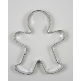 BekkiB - Set of 3 cookie cutters "Gingerbread man" in various sizes - stainless steel cookie cutter, dishwasher safe - 923