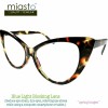 Miasto Eyewear 2 PAIRS/ COLORS~MIASTO BIG CAT EYE COMPUTER READING