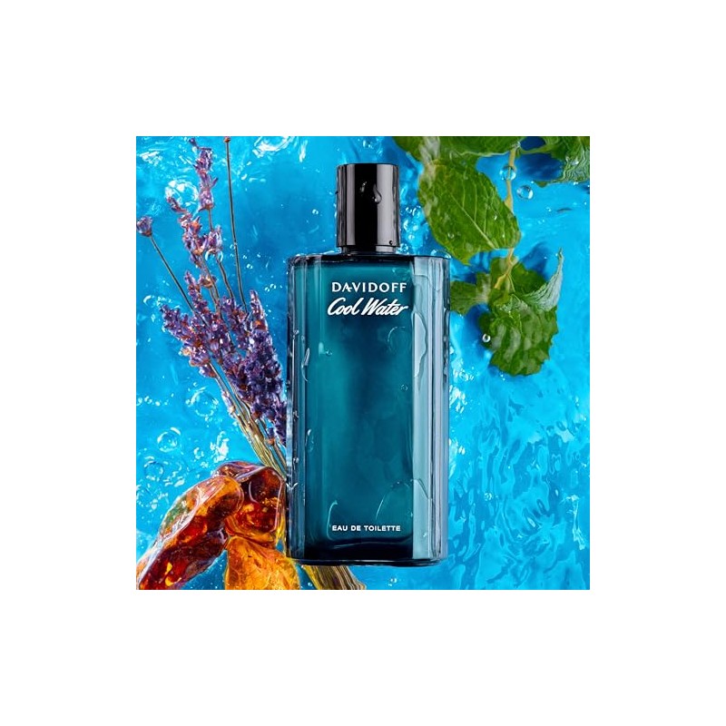 Davidoff Cool Water Eau de Toilette – Aromatic Men's Cologne