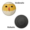 Chick in Egg Magnet Round Cute Magnet Round for the