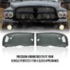 PIT66 Headlight Cover Compatible with 2002-2005 Dodge Ram 1500 2500