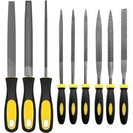 Feilen Set 9-teilig, Profi Metallfeilen Set mit Holzfeile, Rundfeile & 6 Nagelfeilen – Hochwertiges Feilenset für Metall, Speckstein & Holz – Inkl. Aufbewahrungstasche