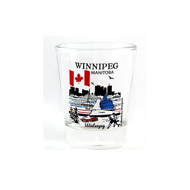 Winnipeg Manitoba Canada Great Canadian Cities Collection - Vaso de