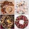 sourcing map 1.1 Inch Foam Wreath Forms Round Craft Rings
