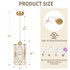 Zlierop Brushed Gold Pendant Light, Modern Kitchen Pendant Lighting Over