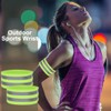 Set of 4 reflectors clothing reflective tape, reflective bands set,