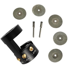 Cildea TIG Tungsten Sharpener Head Tool Tungsten Grinder for TIG Welding with 4 Cut-Off Slot Multi-Angle & Offsets TIG Welding Tool
