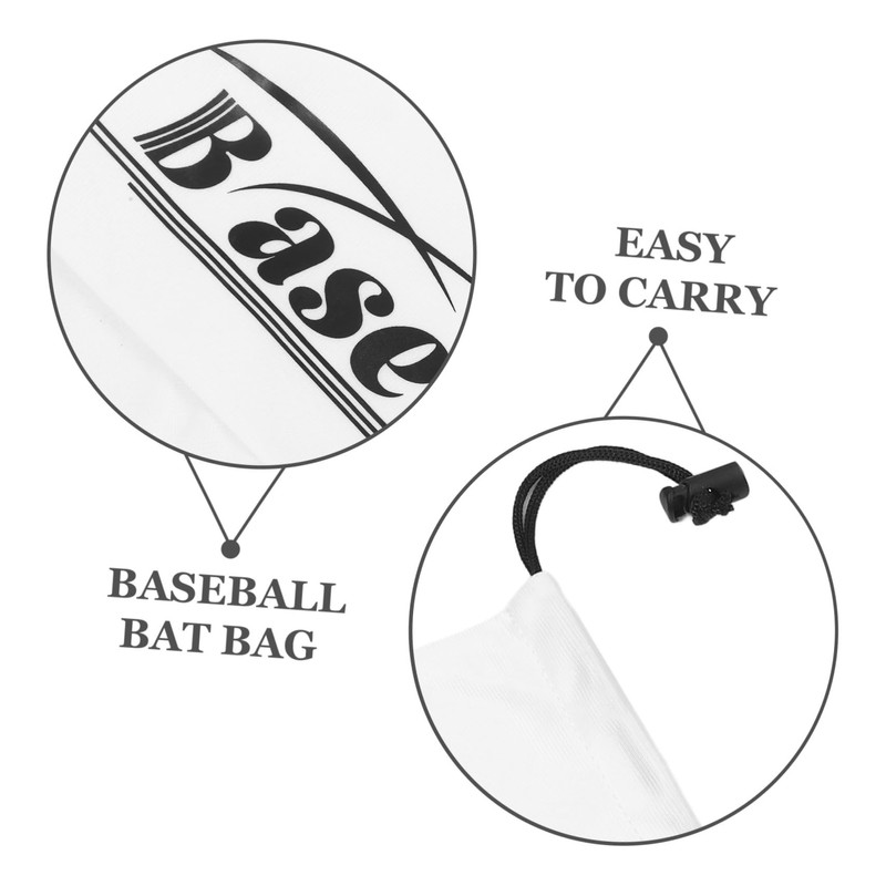 SUPVOX Baseball Stick Bag Portable Handheld Bat Carrier for Outdoor