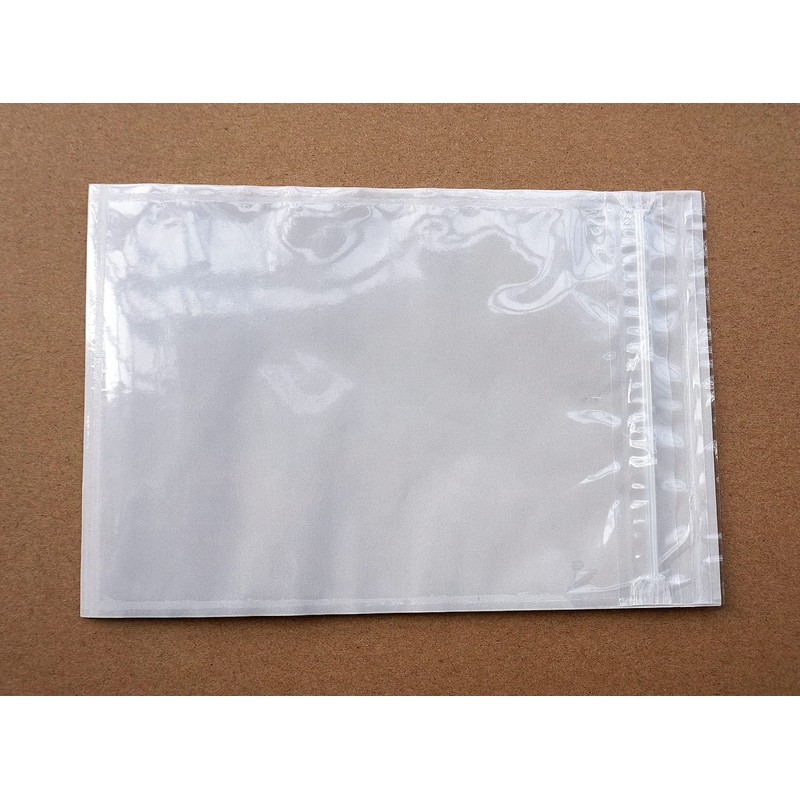 Premium 6.7'' x 10'' Resealable Adhesive Shipping Label/documents Pouches (50