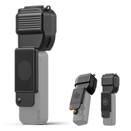 Osmo Pocket 4 Gimbal Protective Case Gimbal Flip Cover Plastic Lens Protector Cap Translucent Case Charge for DJI OSMO Pocket 4 Accessories Dustproof Shockproof Drop Proof