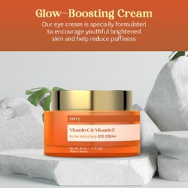 Envy Vitamin C Vitamin E Under Eye Cream Korean Skincare Anti Aging Brightening 1 Oz