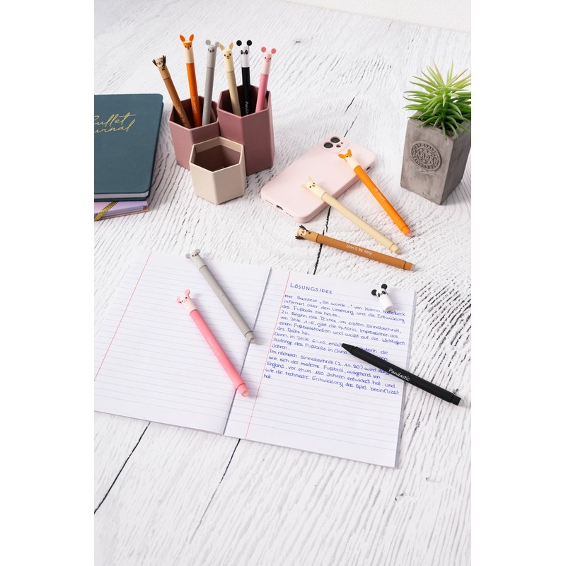 EBERHARD FABER 599019 Rollerball Pen Erasable 3 Animal Erase It