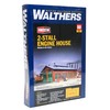 Walthers Cornerstone Series Kit HO Scale 2-Stall Engine House &