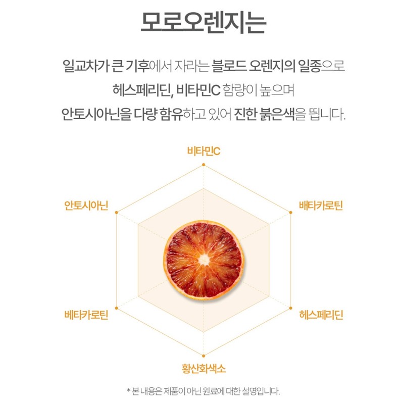Moro Orange Lactoferrin 2-month supply Morosil Diet C3G / 모로오렌지