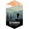 Skykomish Washington 4-Inch Vinyl Decal Sticker Outdoors Hike Design