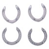 Aluminum Alloy AntiSlip Snow Speed Racing Horseshoes Kit Horse Training