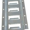 Vestil E-TRK-4-ZN-1PK Steel Zinc Plated E-Track 4 Ft. Length 1