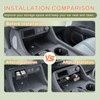 HGWEI 2pcs Center Console Organizer Compatible with Honda Pilot 2023-2025/2026