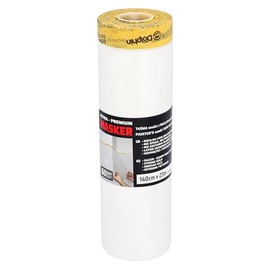 Painter Professional Masking Film with Washi Tape 140 cm x 23 m
