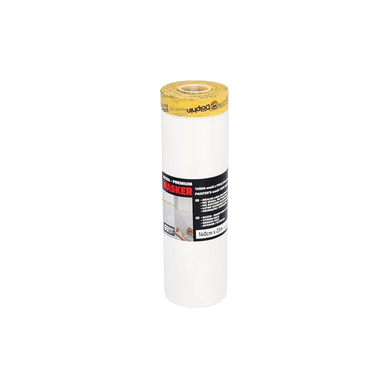 Painter Professional Masking Film with Washi Tape 140 cm x