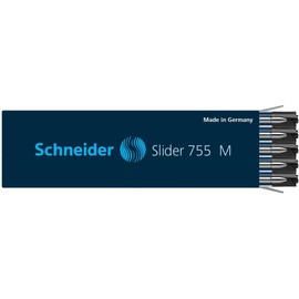 Schneider Slider 755 Ballpoint Pen Refills Black Pack of 10